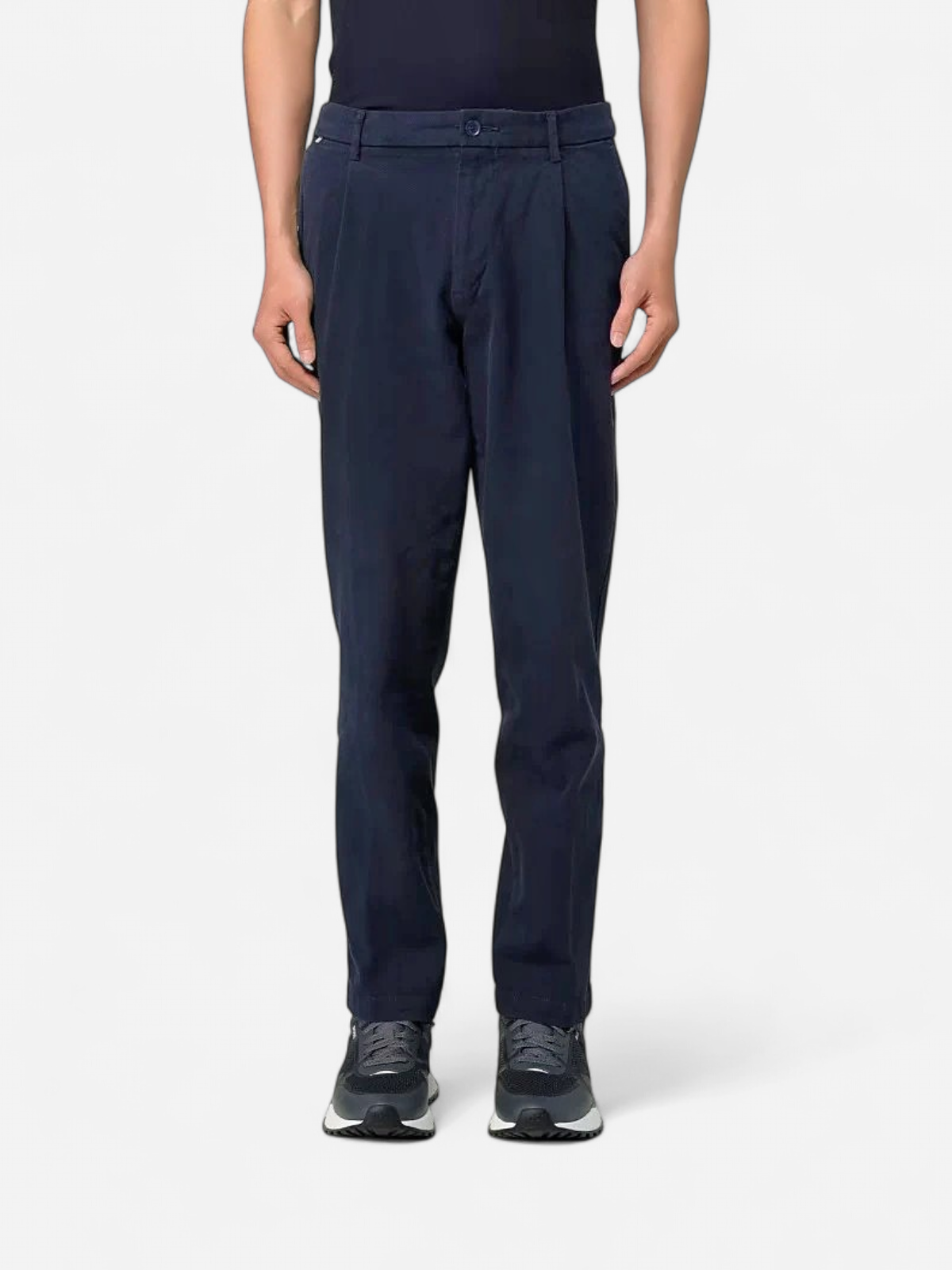 Hugo Boss miesten housut, KANE CHINO Tummansininen - Kekäle.fi