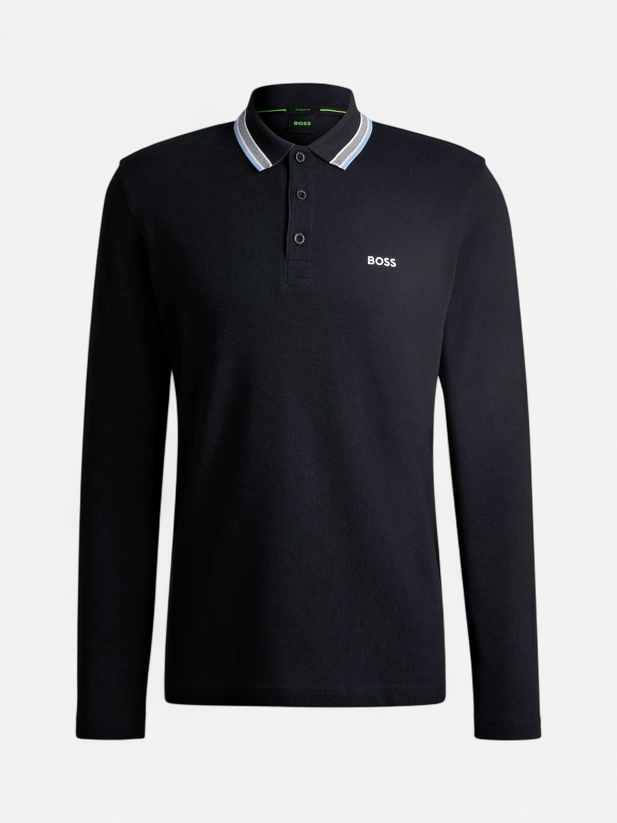 Hugo Boss pitkähihainen pikeepaita Tummansininen - Kekäle.fi