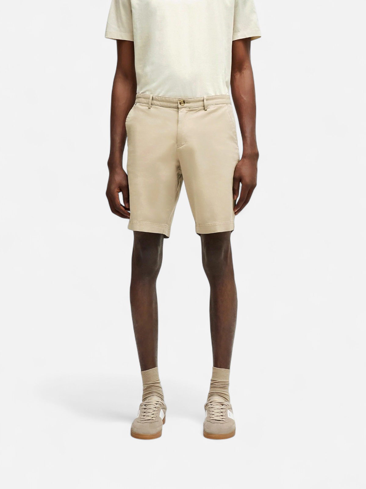 Hugo Boss shortsit, SLICE SHORTS Beige - Kekäle.fi