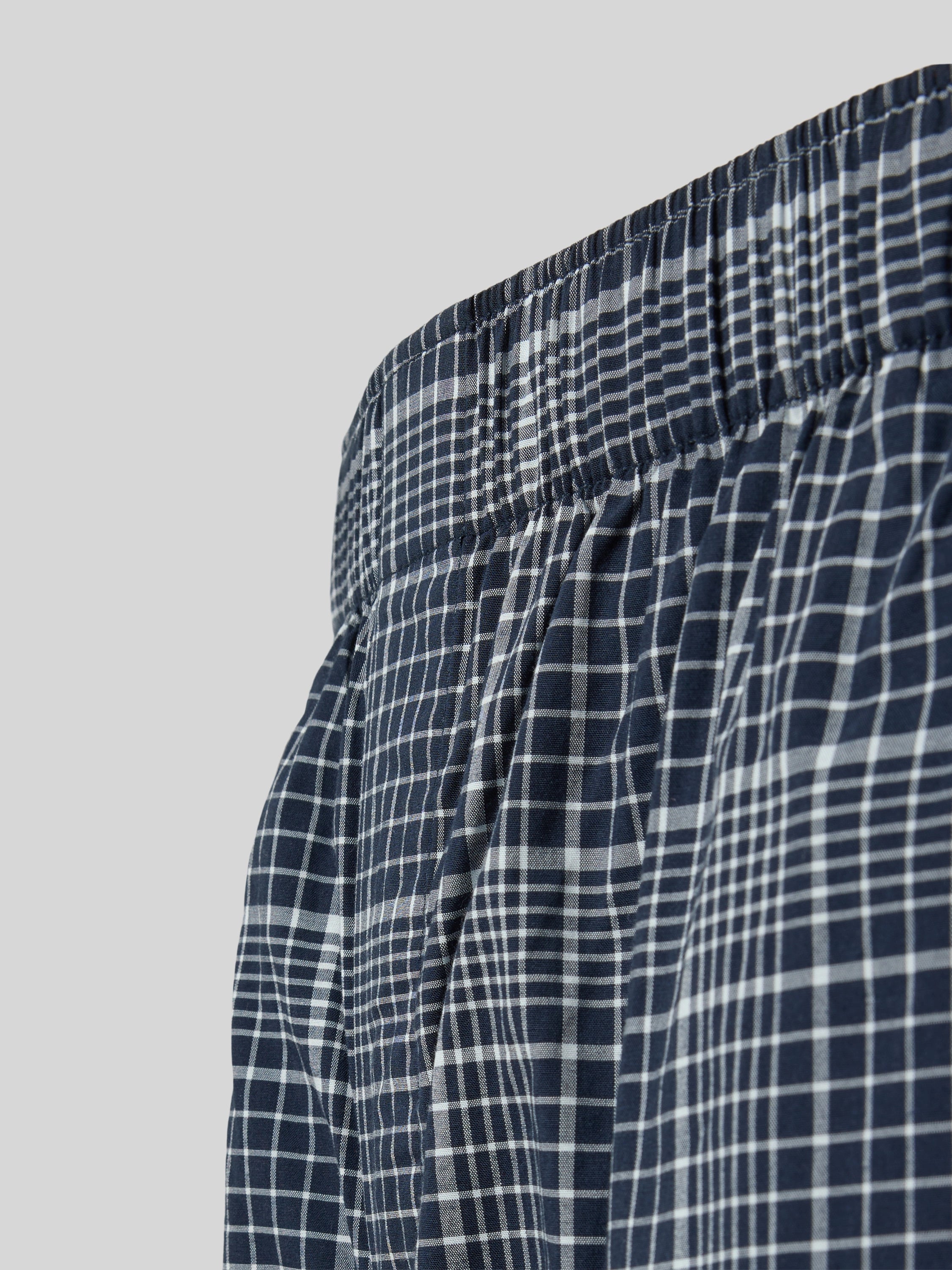 Hugo Boss miesten yöhousut Chris Pattern Pants, sininen ruutu