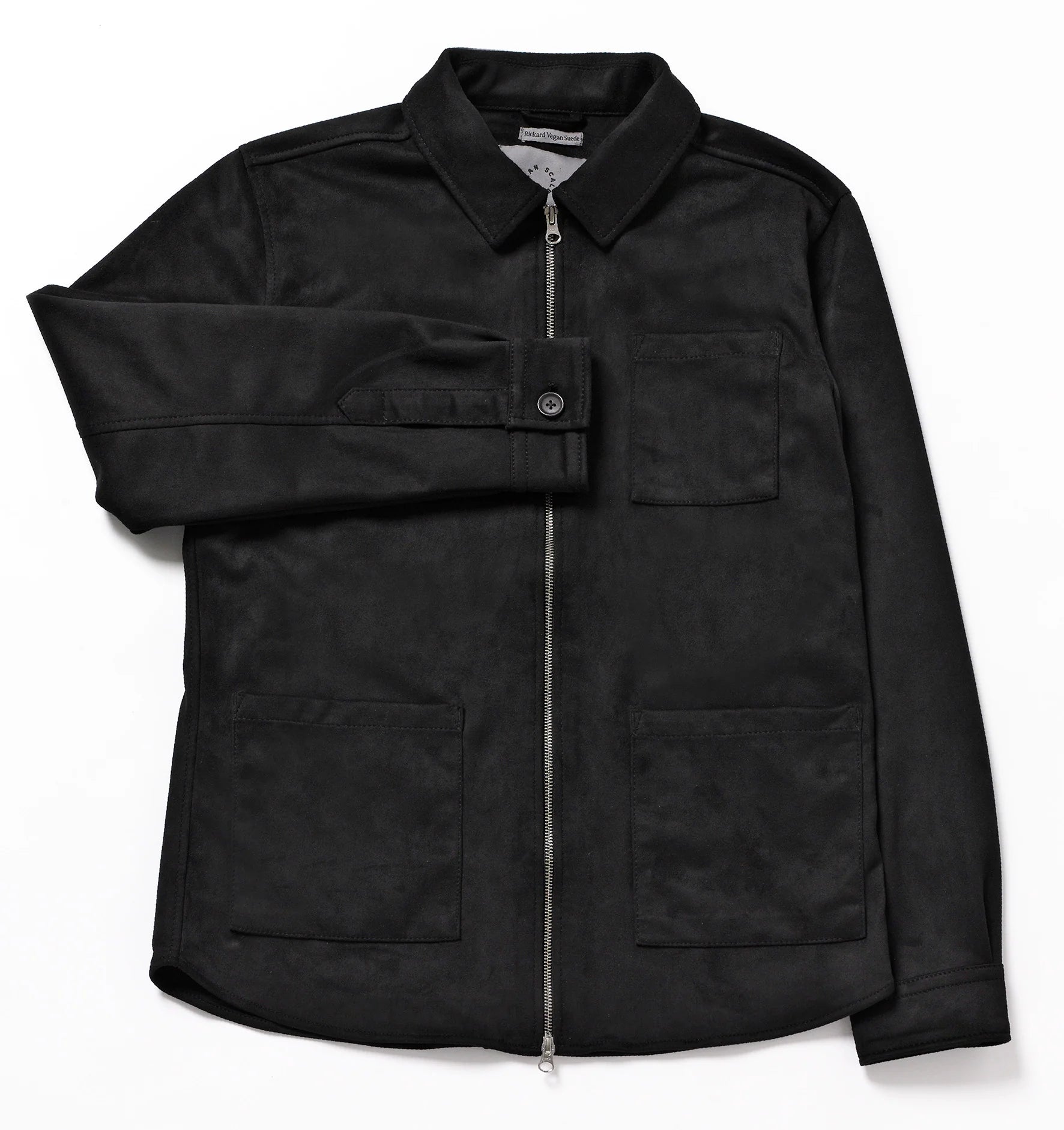 human-scales-miesten-paitatakki-rickard-vegan-suede-overshirt-musta-3