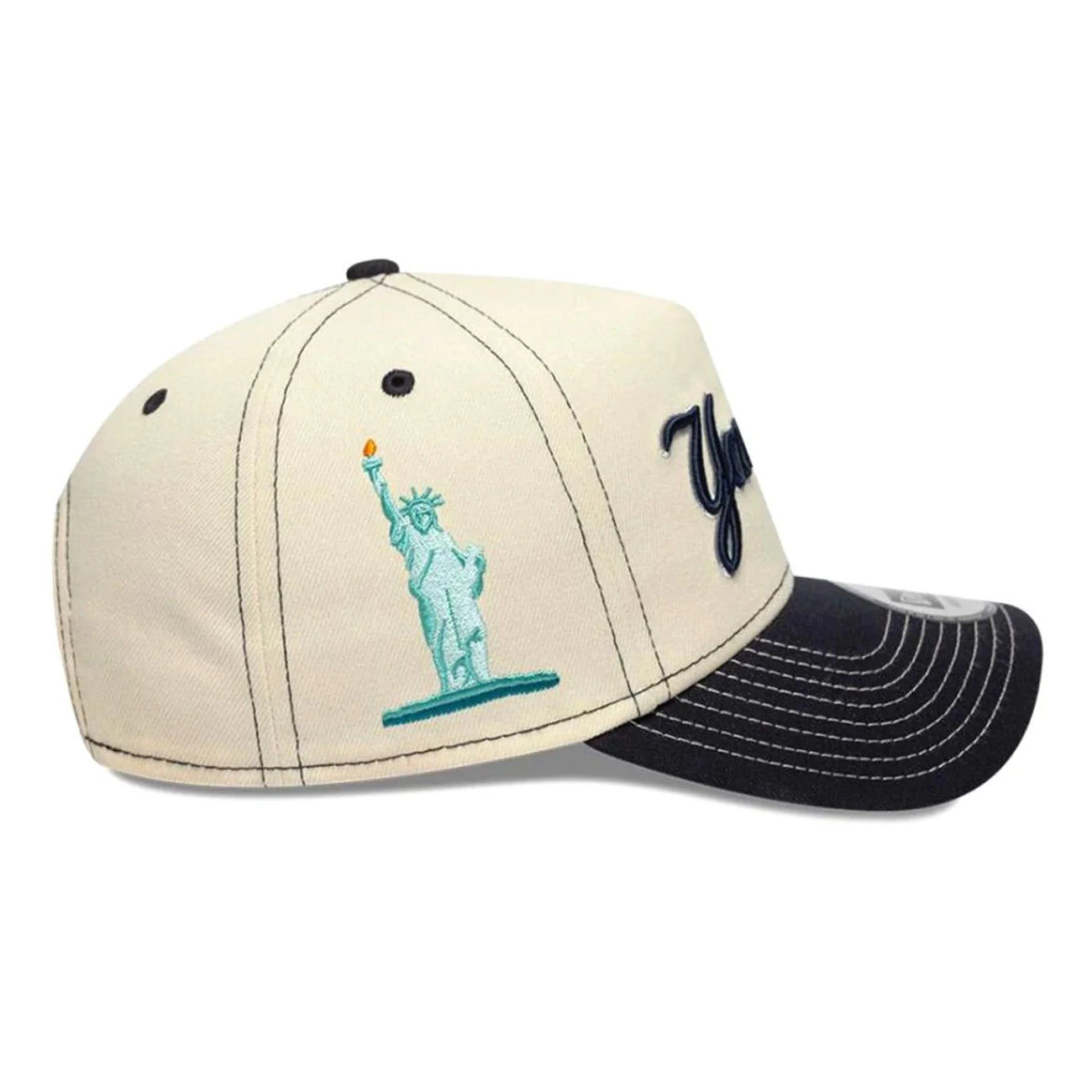 New Era miesten lippis City Icon E-Frame New York Yankees, tummansininen