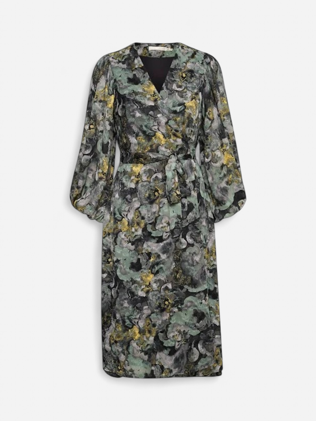Inwear mekko, BASIRA WRAP DRESS Beige Kuosi - Kekäle.fi