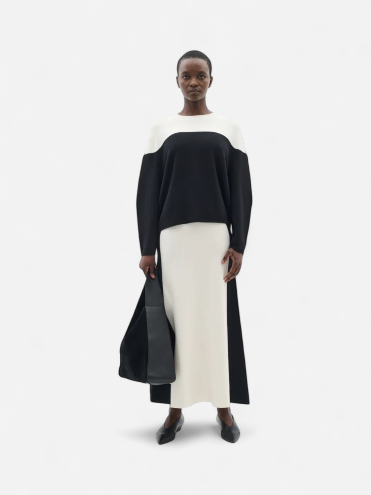 Inwear naisten hame,KAYLLAIW SKIRT Whisper White / Black - Kekäle.fi