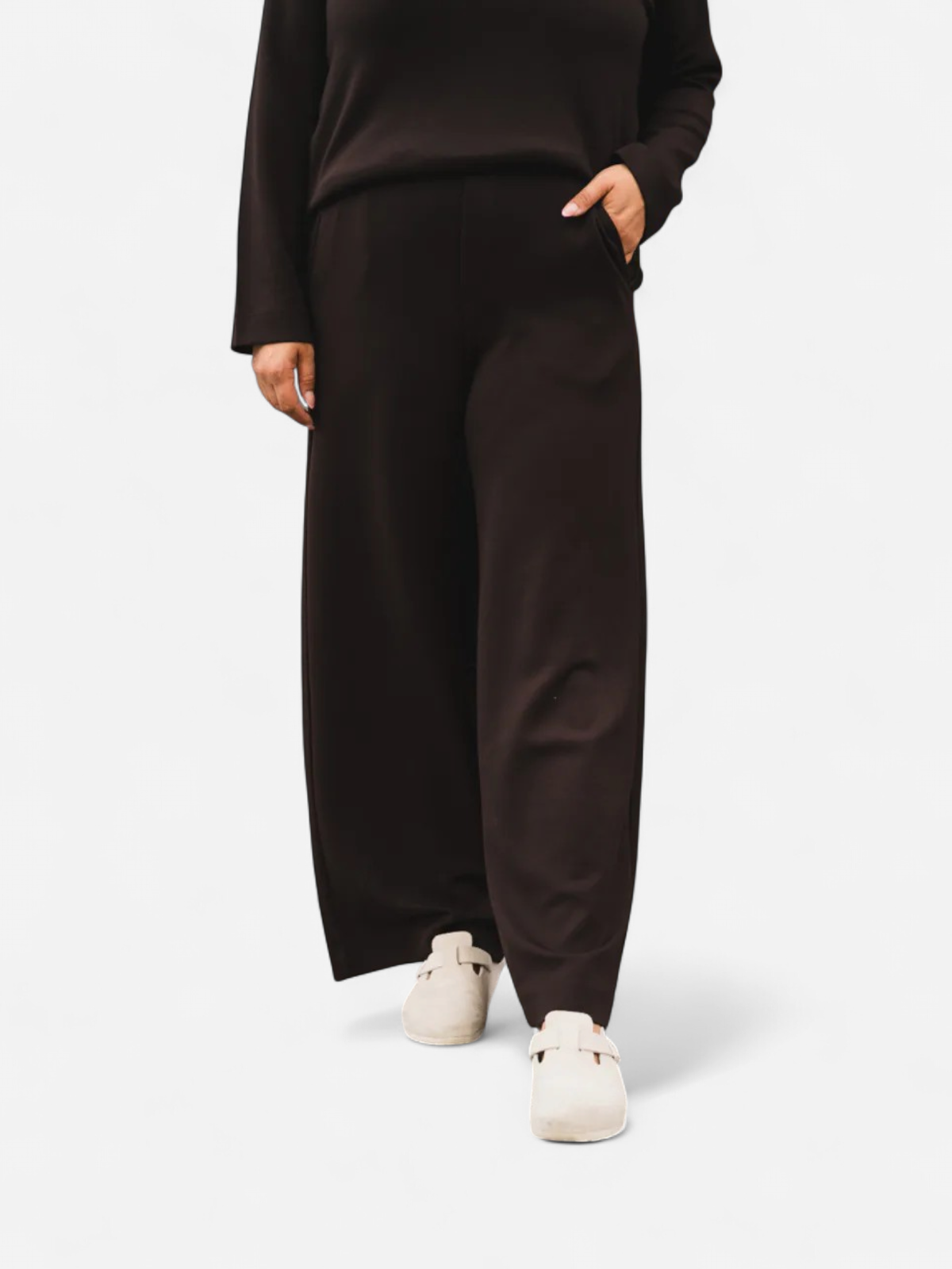 Inwear naisten housut GincetteIW Pants, suklaanruskea - Kekäle.fi