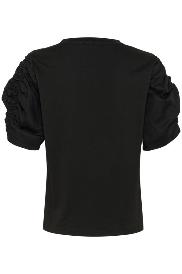 inwear-naisten-t-paita-k-payana-woven-trim-t-shirt-black-3