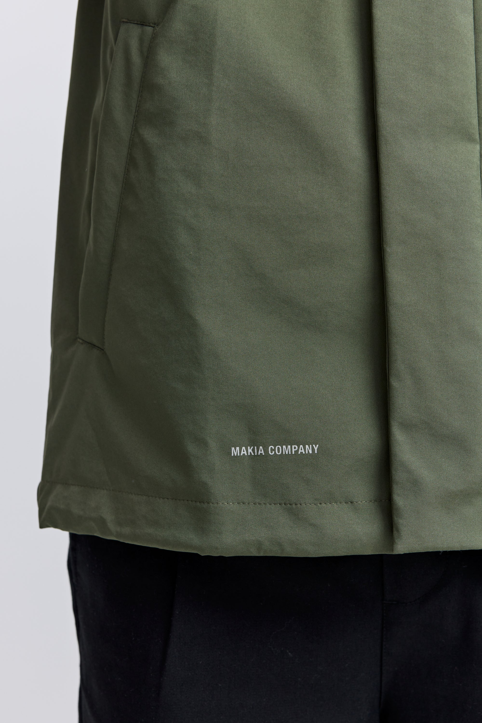 Makia miesten takki Irvine Jacket, tummanvihreä