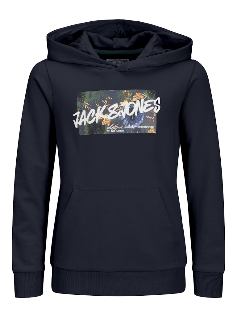 jack-and-jones-junior-huppari-jjhawai-shape-sweat-hood-tummansininen-1