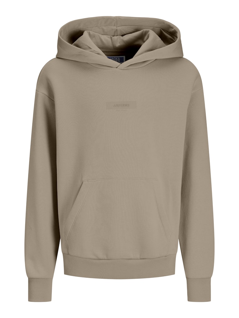 jack-and-jones-junior-lasten-huppari-jjtaka-sweat-hood-harmaanruskea-1