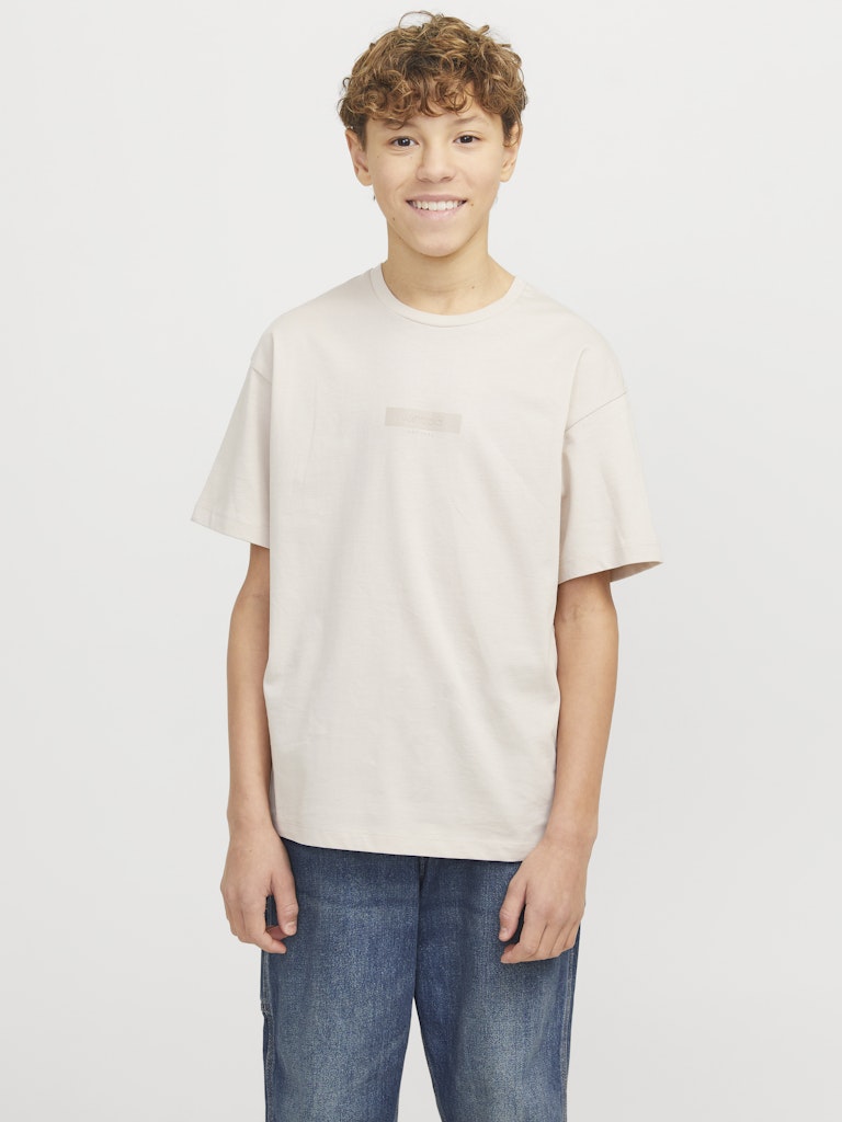 jack-and-jones-junior-t-paita-jjtaka-tee-ss-crew-neck-beige-1