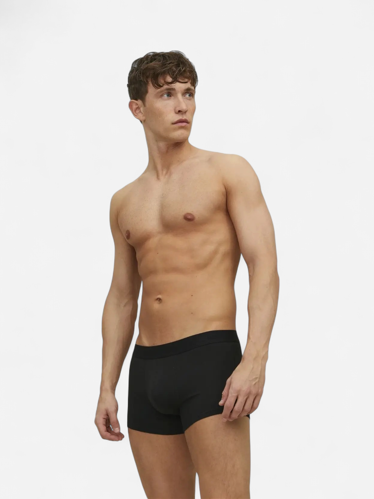 Jack and Jones Miesten Bokserit, Jacwaistband Trunks 3 Pack Black - Kekäle.fi