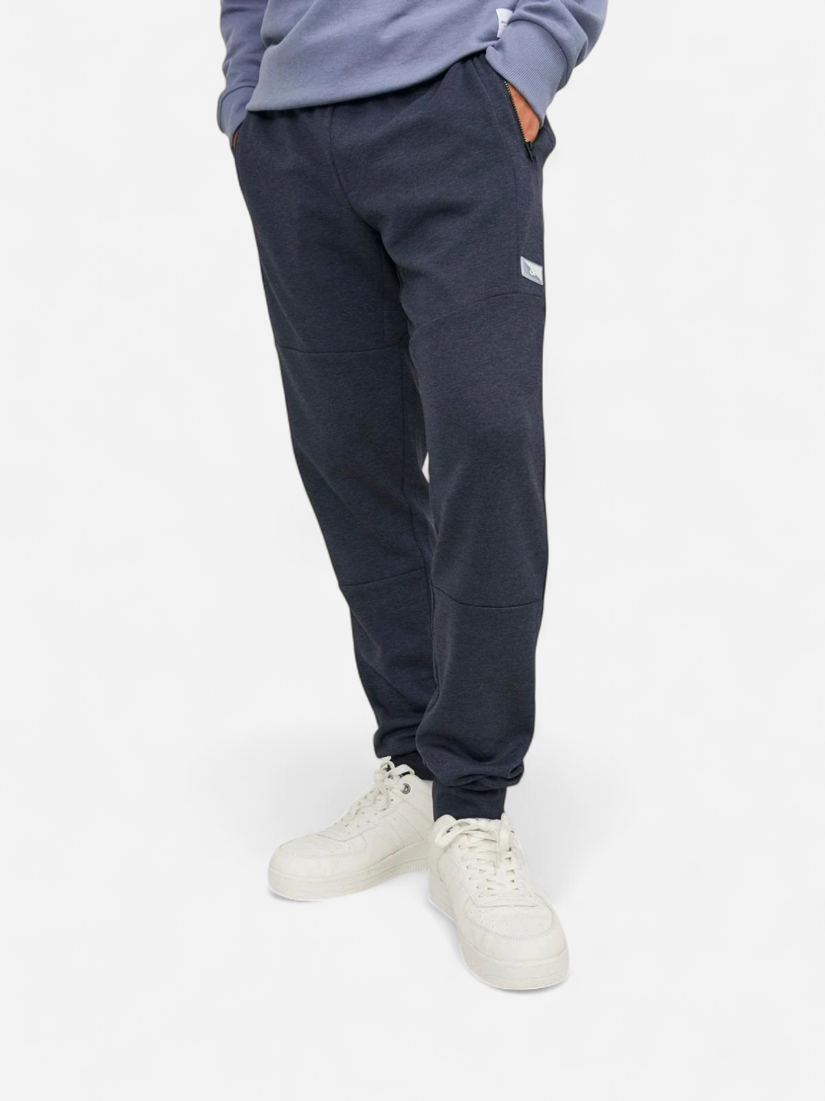Jack and Jones Miesten Collegehousut JJIWILL JJAIR SWEAT PANTS Dark Navy - Kekäle.fi