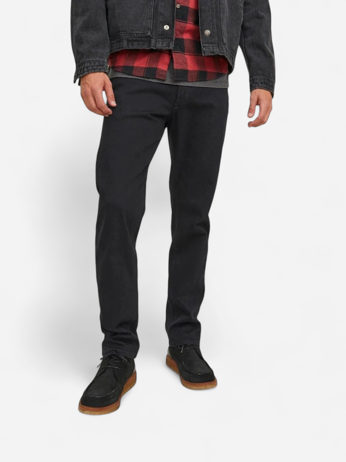 Jack and Jones miesten farkut, JJICLARK JJEVAN GE 598 Black - Kekäle.fi