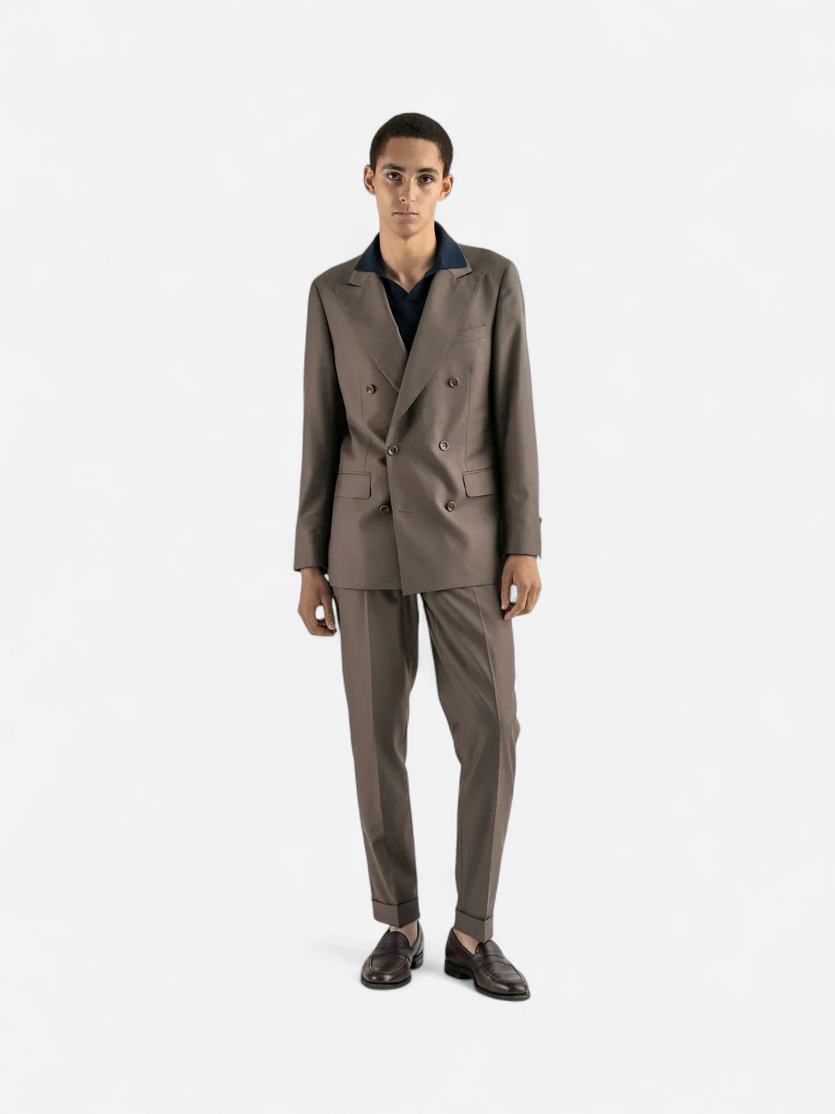 Turo irtotakki Jan Double Brested Jacket Vitale, ruskea - Kekäle.fi