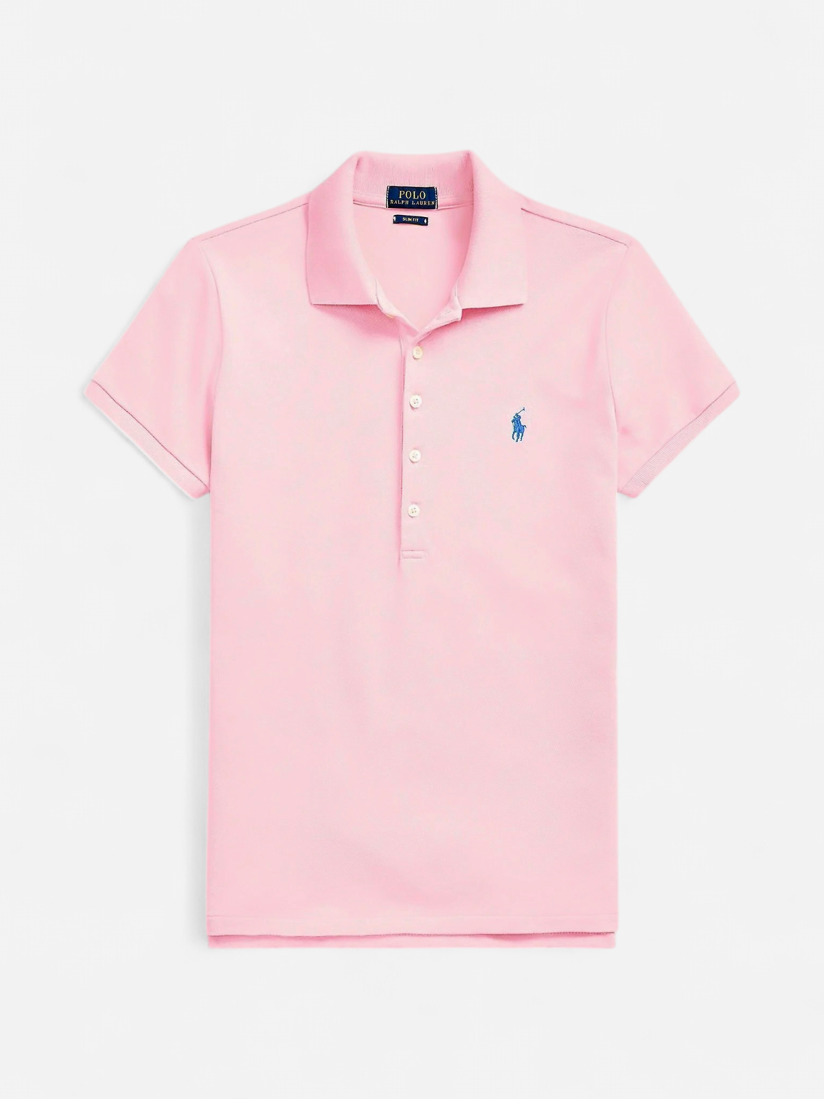 Polo Ralph Lauren naisten pikeepaita Julie Polo Slim SS Shirt, vaaleanpunainen - Kekäle.fi