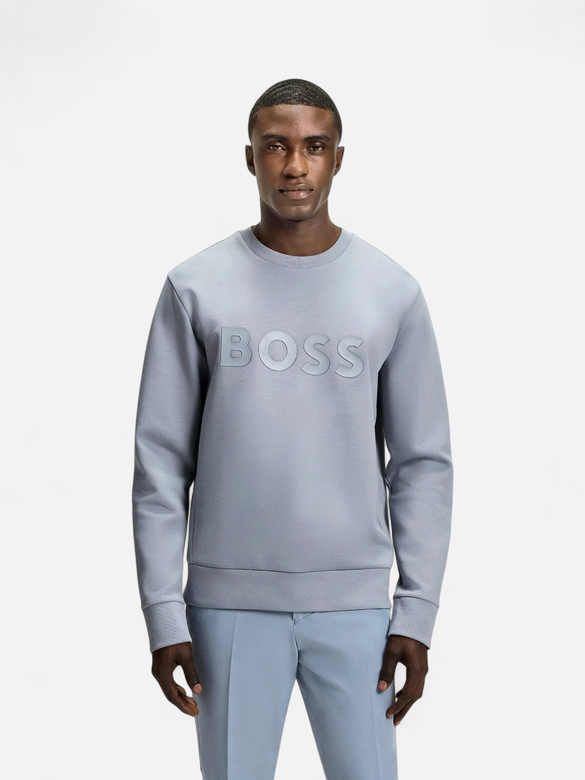 Hugo Boss miesten collegepaita K BOSS LOGO SALBO SWEATSHIRT, tummanharmaa - Kekäle.fi