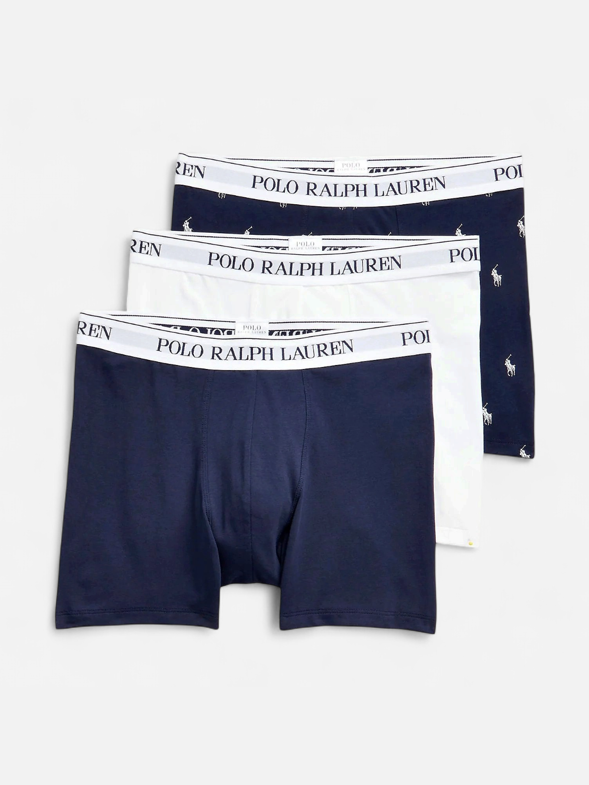 Polo Ralph Lauren Miehet Alushousut K Boxer Brief 3kpl AOP tummansininen - Kekäle.fi