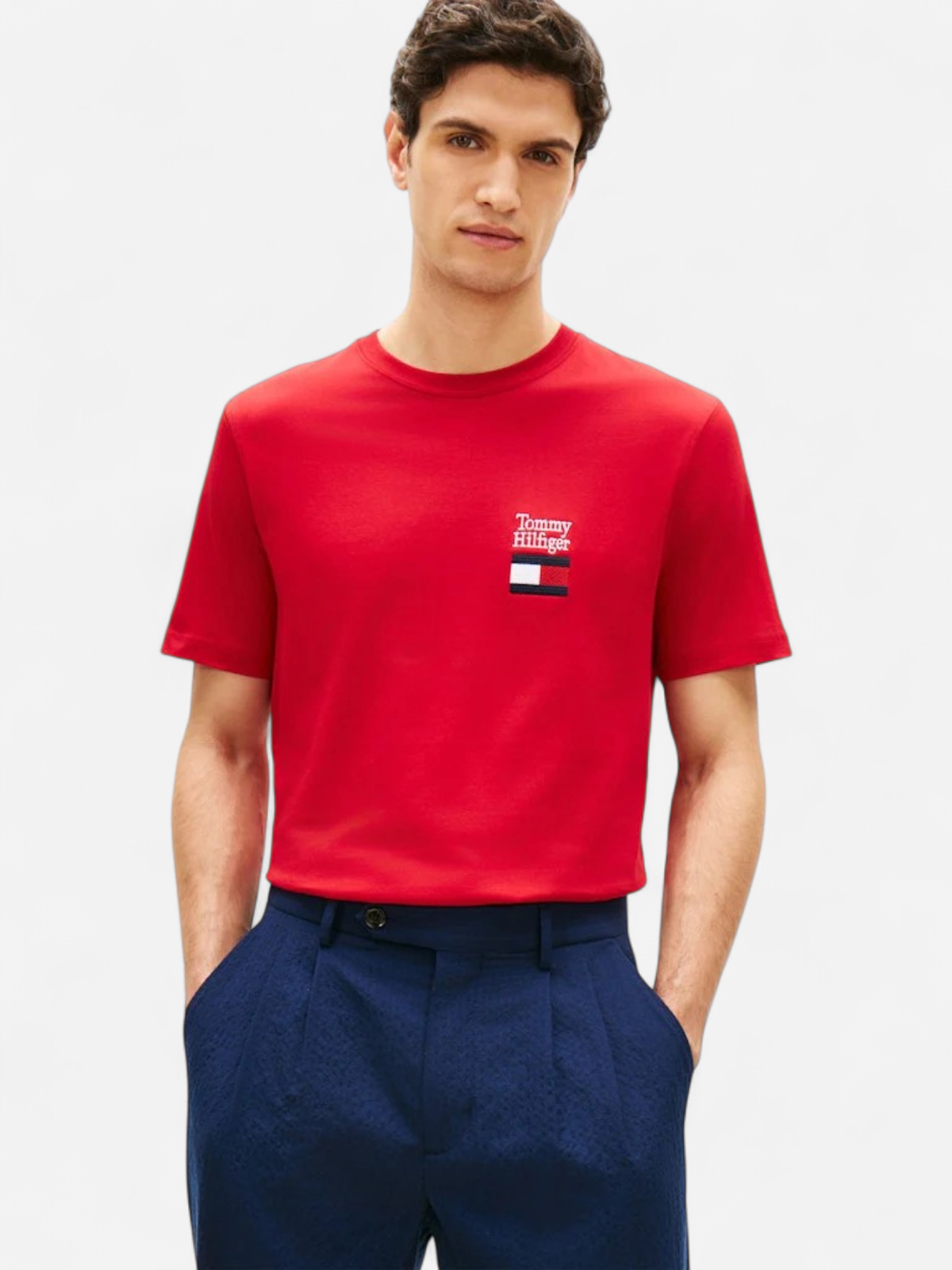 K BRAND LOVE TEXT STACK TEE PUNAINEN - Kekäle.fi