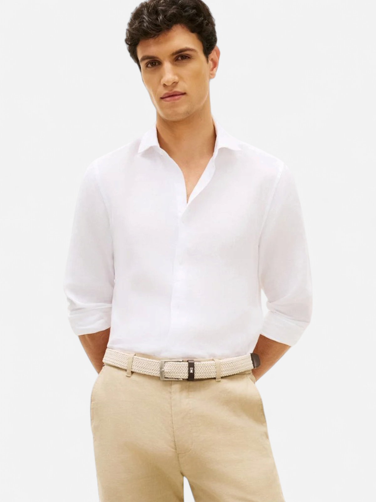 K DC LINEN SHIRT VALKOINEN - Kekäle.fi