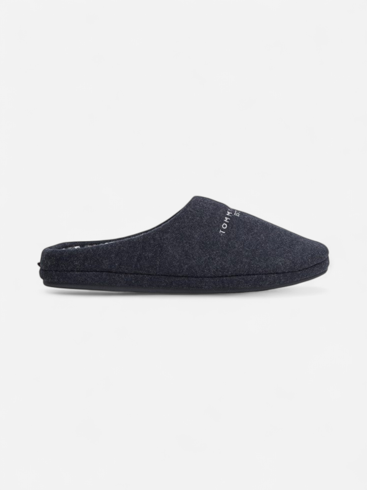 Tommy Hilfiger miesten tossut Felt House Shoe, tummansininen - Kekäle.fi