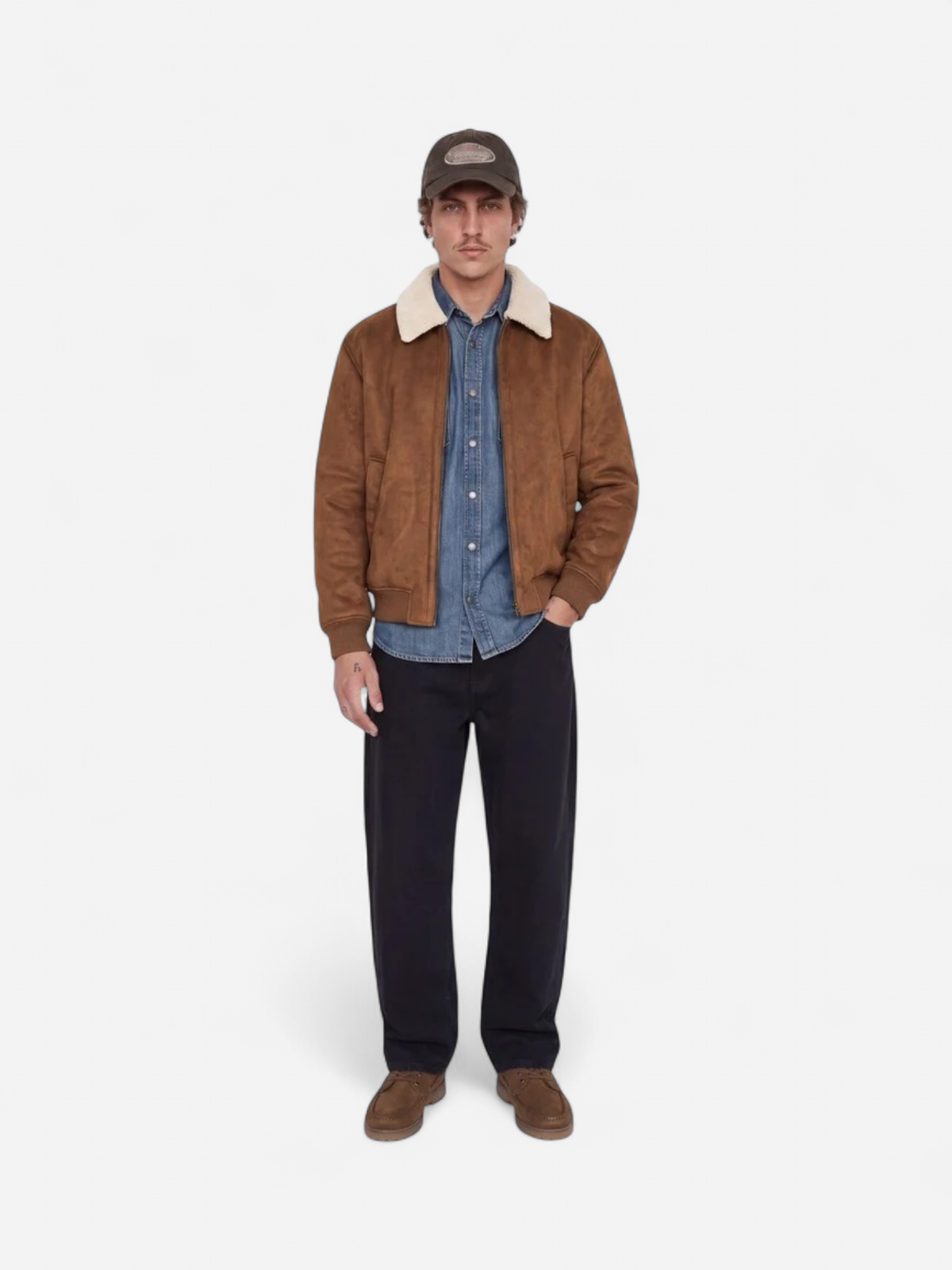 Jack & Jones miesten bomber-takki Bomber jacket, Hot Fudge - Kekäle.fi