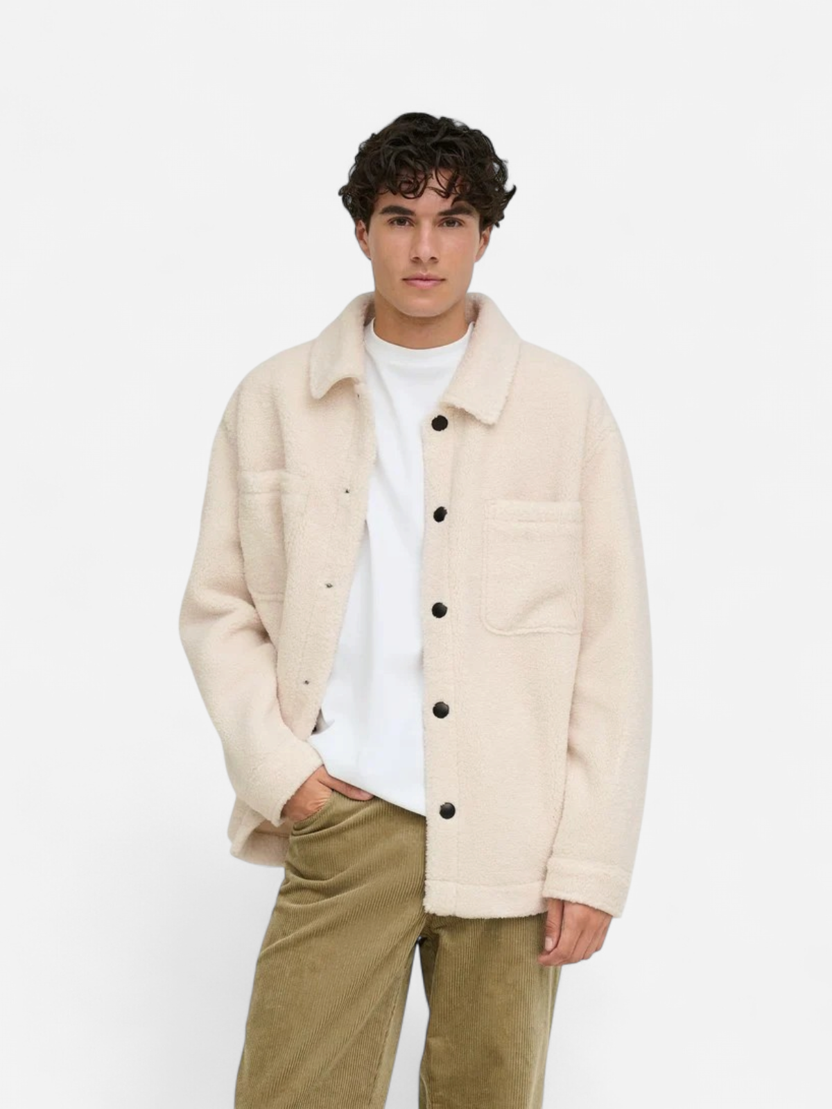 K ONSSIGURD SHERPA JACKET OTW Egret - Kekäle.fi