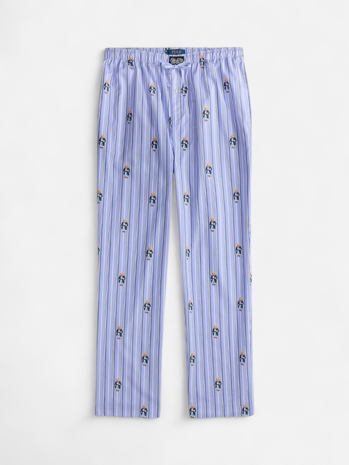 Polo Ralph Lauren miesten pyjamahousut K PJ Pant Sleep Bottom, raidallinen sininen - Kekäle.fi