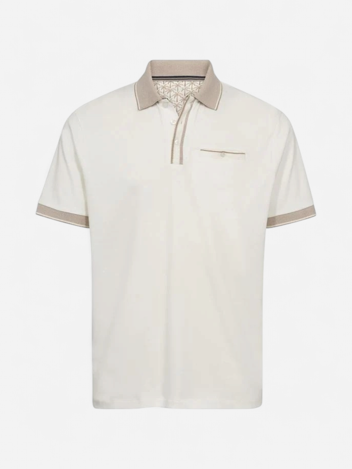 Gino marcello miesten pikeepaita Polo Performance Shirt, luonnonvalkoinen - Kekäle.fi