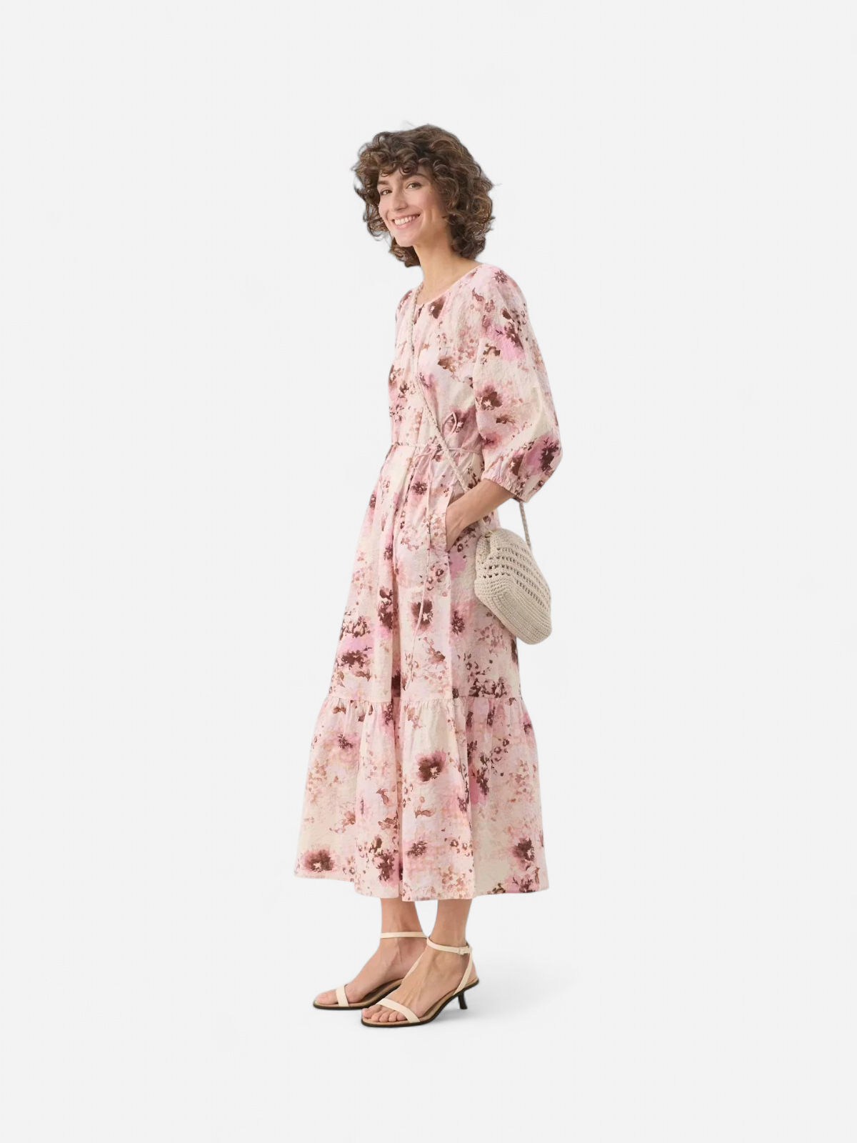 K REIDUN PW DRESS Pink Nectar Scattered Flo - Kekäle.fi