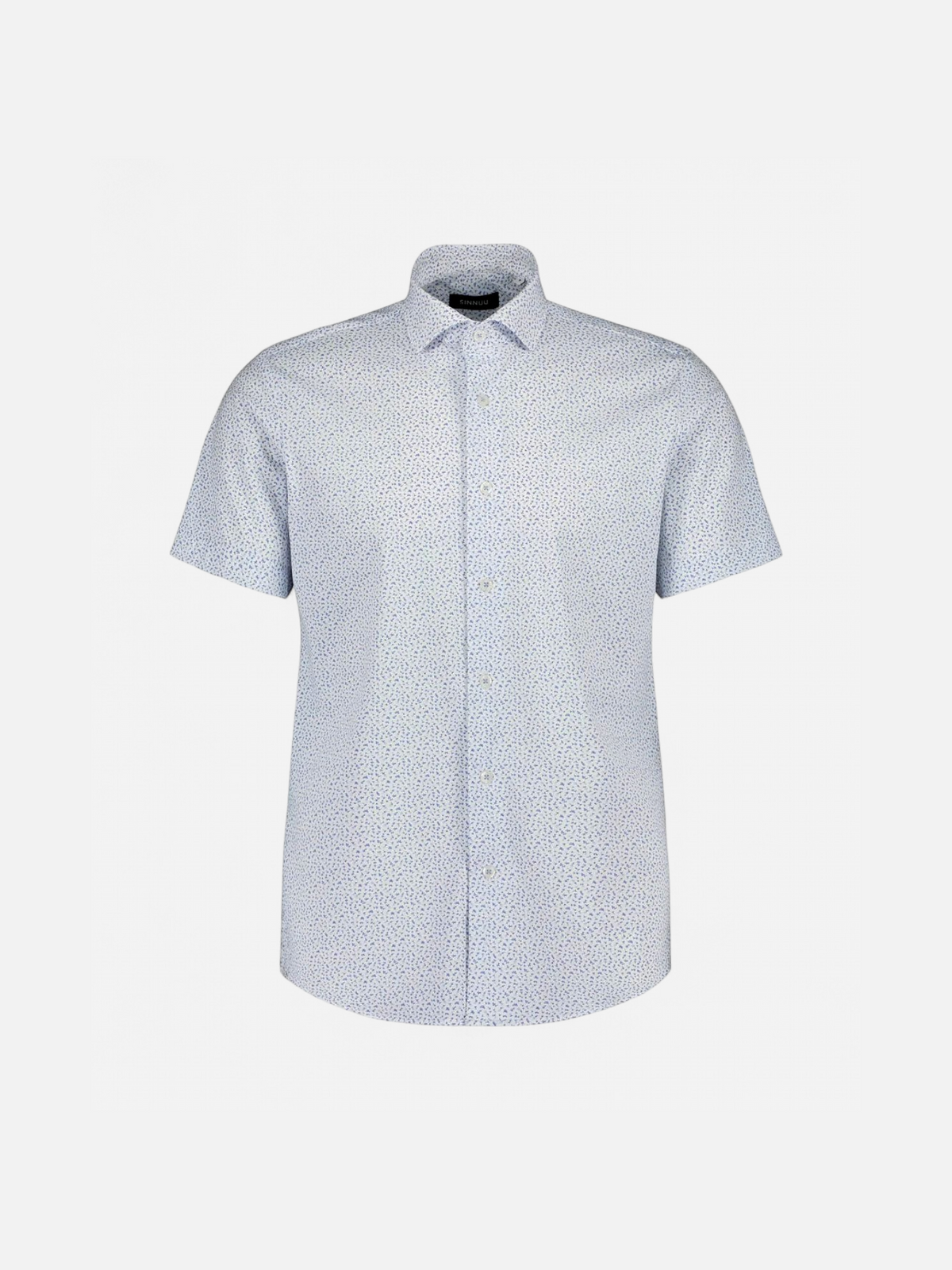 Sinnuu miesten kauluspaita K Technical Performance SS Shirt Microp, sininen kuosi - Kekäle.fi