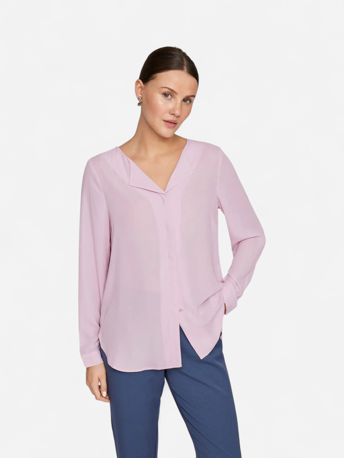 Vila naisten paita Vilucy LS Shirt, Winsome Orchid - Kekäle.fi