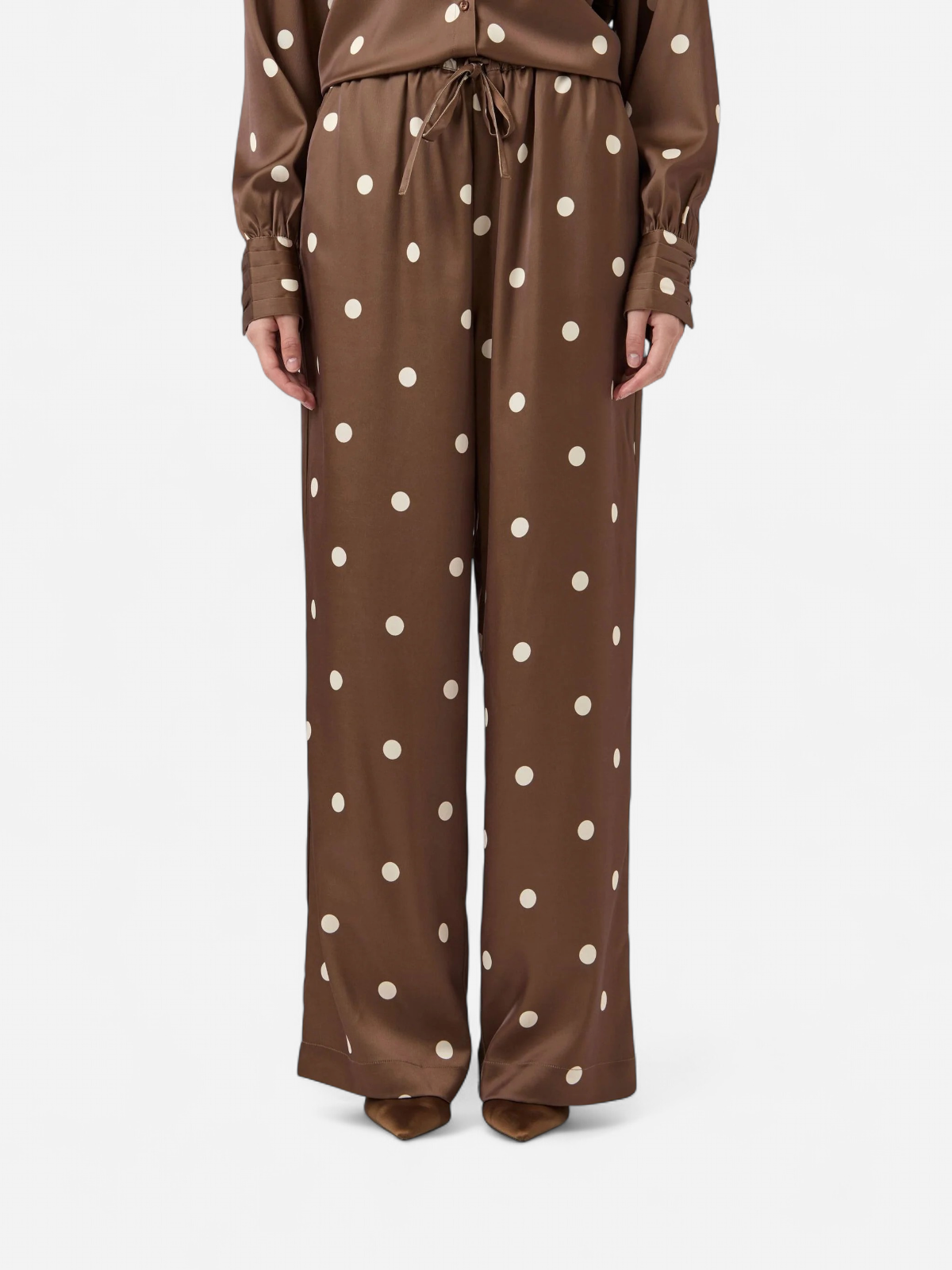 K YASPELLA HW PANT Pinecone Ecru Dots - Kekäle.fi