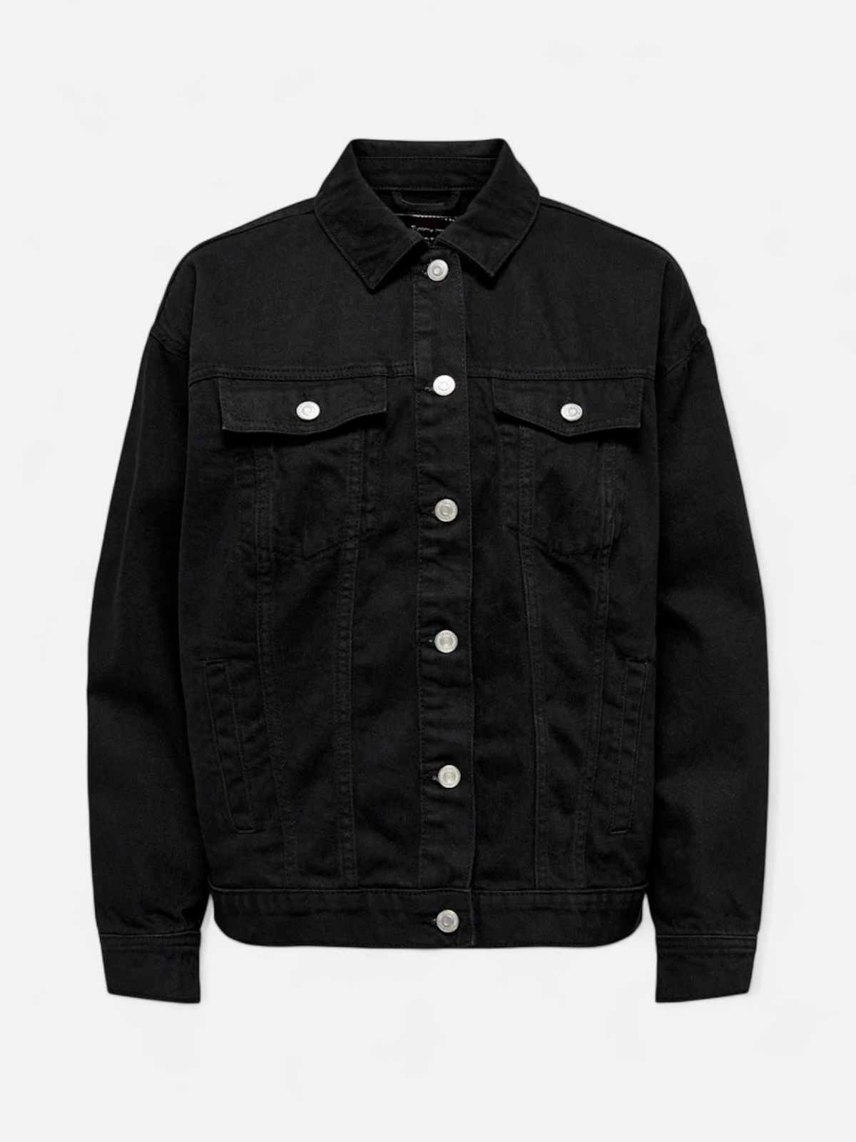 Only and Sons miesten farkkutakki Zach Box Pim Denim Jacket, musta - Kekäle.fi