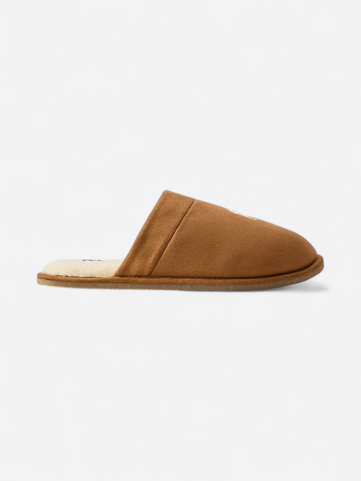 Polo Ralph Lauren miesten tossut Klarence Microsuede Scuff Slipper, konjakinruskea - Kekäle.fi