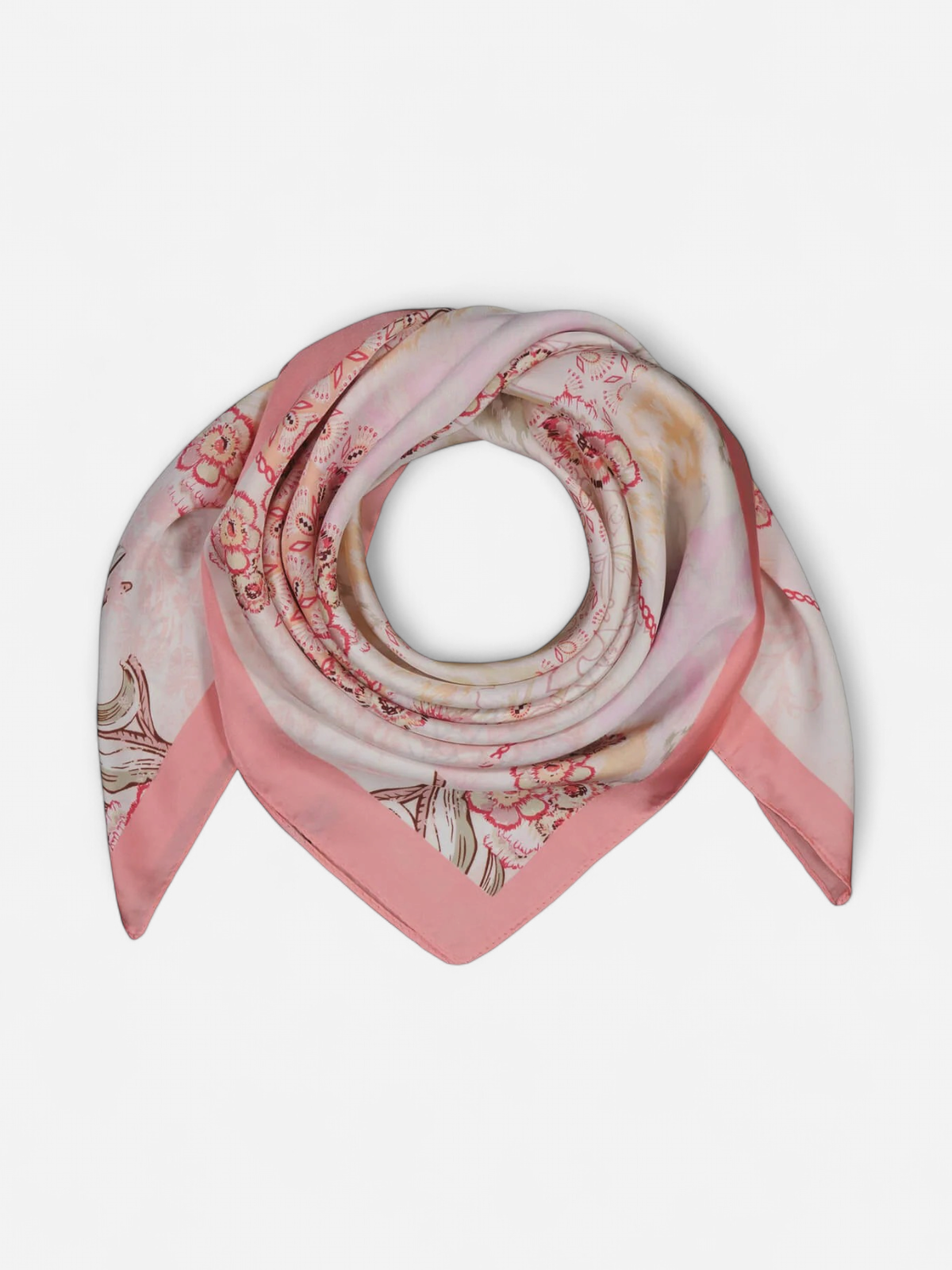 Klement Huivi, 70 x 70 Linnea Huivi Pinkki Kuosi - Kekäle.fi