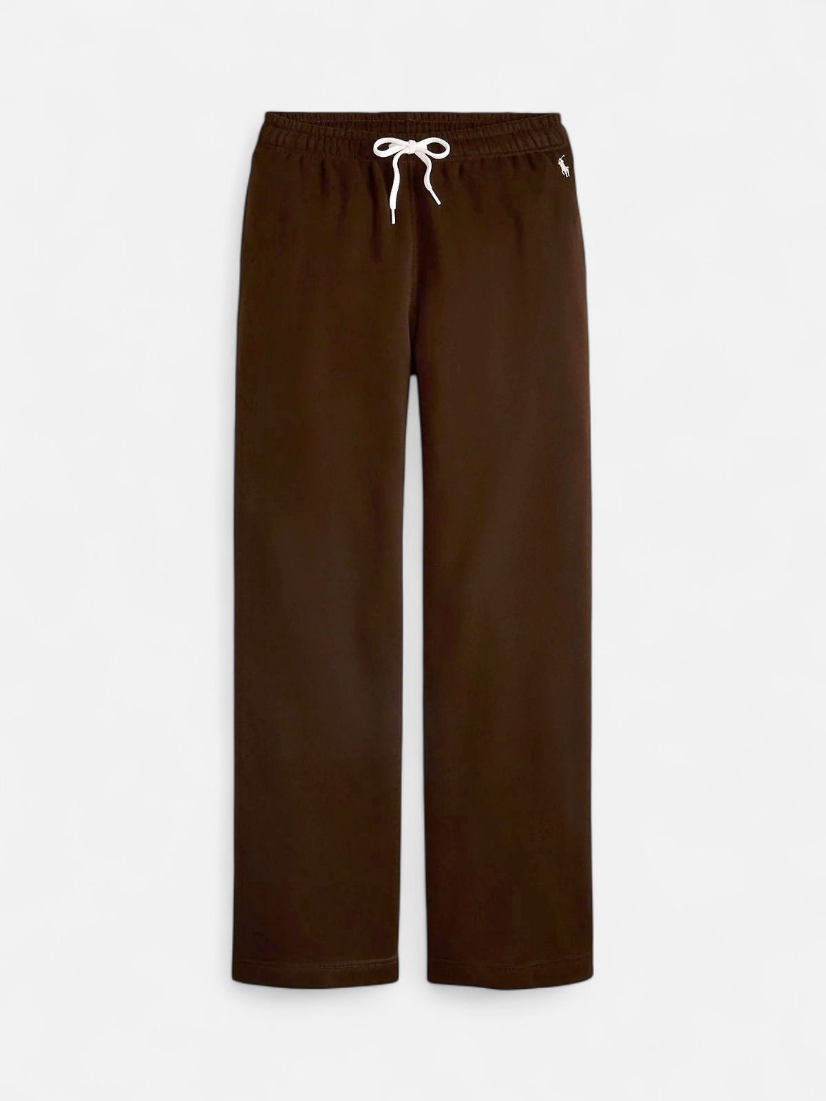 Polo Ralph Lauren naisten collegehousut KNIT-OPEN BOTTOM SWEATPANT-PANTS, tummanruskea - Kekäle.fi