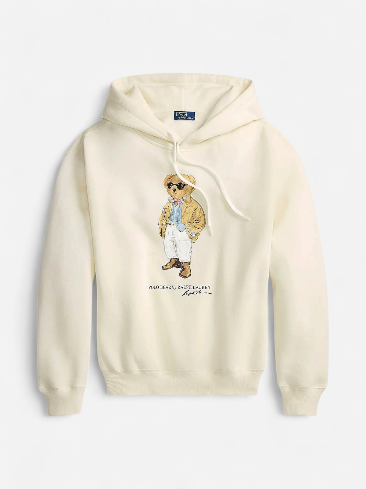 Polo Ralph Lauren naisten huppari Knit Pullover Sweatshirt, luonnonvalkoinen - Kekäle.fi