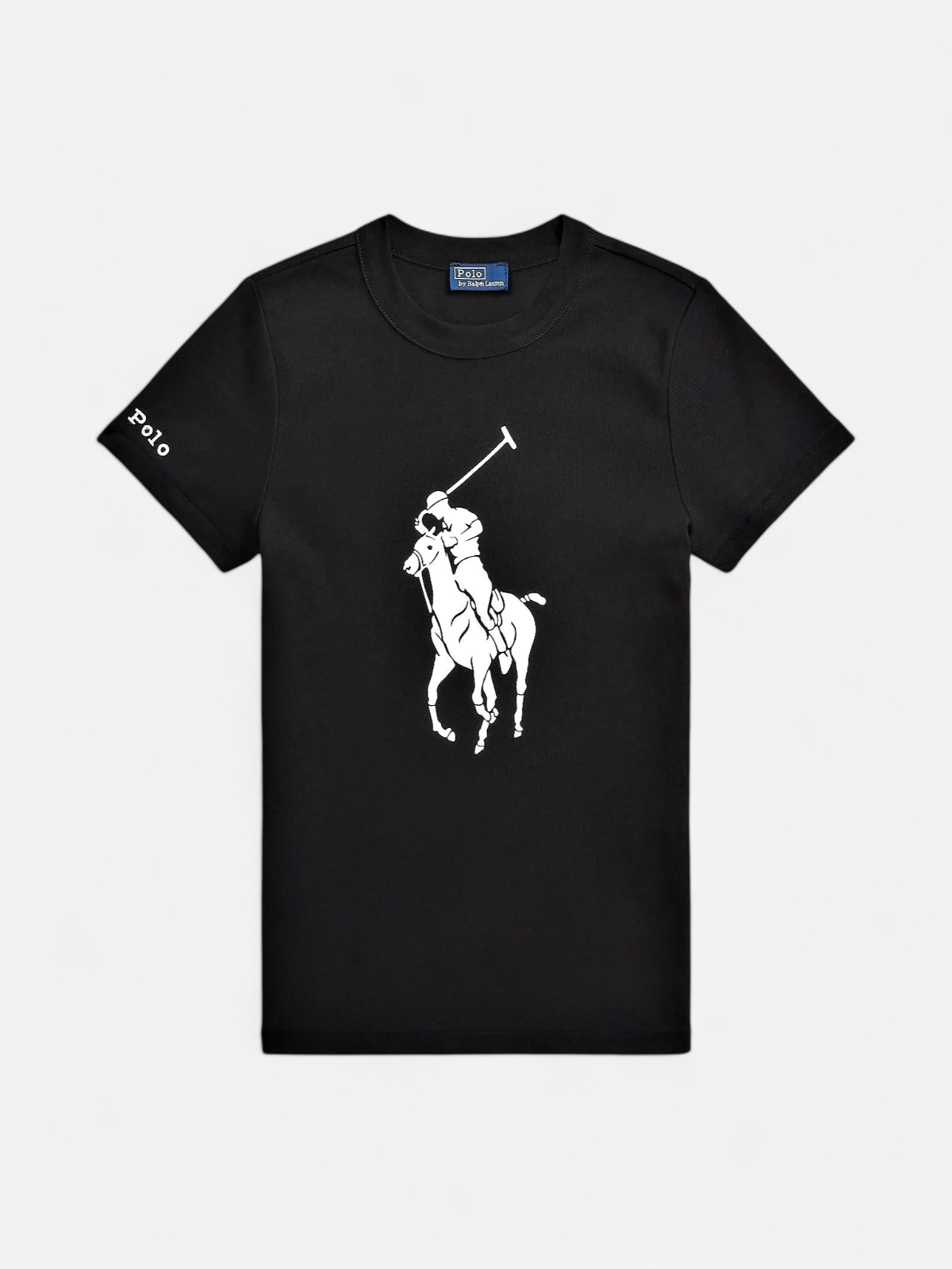 Polo Ralph Lauren naisten T-paita Knit T-Shirt, musta - Kekäle.fi
