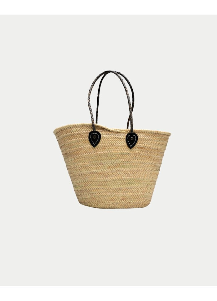 Bow 19 naisten laukku Straw Bag Classic L, beige