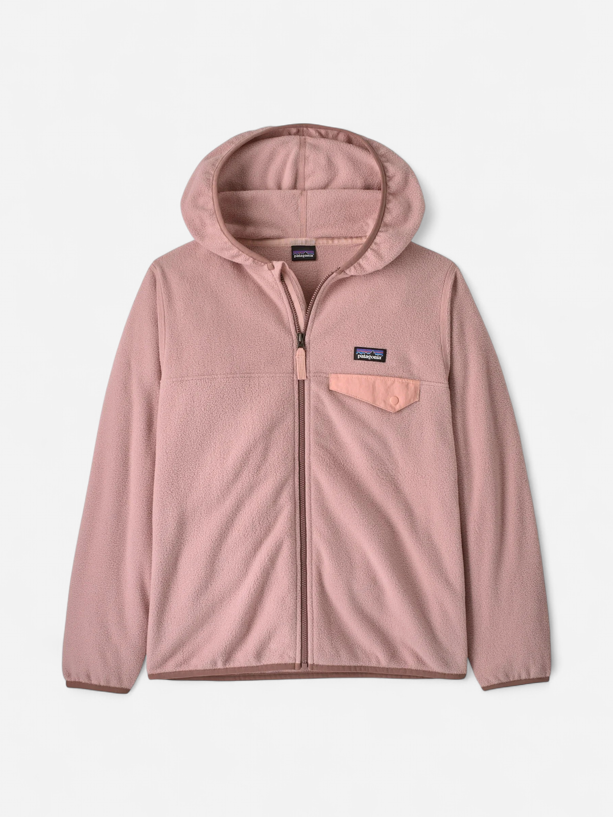 Patagonia lasten fleecetakki Kids' Micro D® Snap-T® Fleece Jacket, Pink Frost - Kekäle.fi