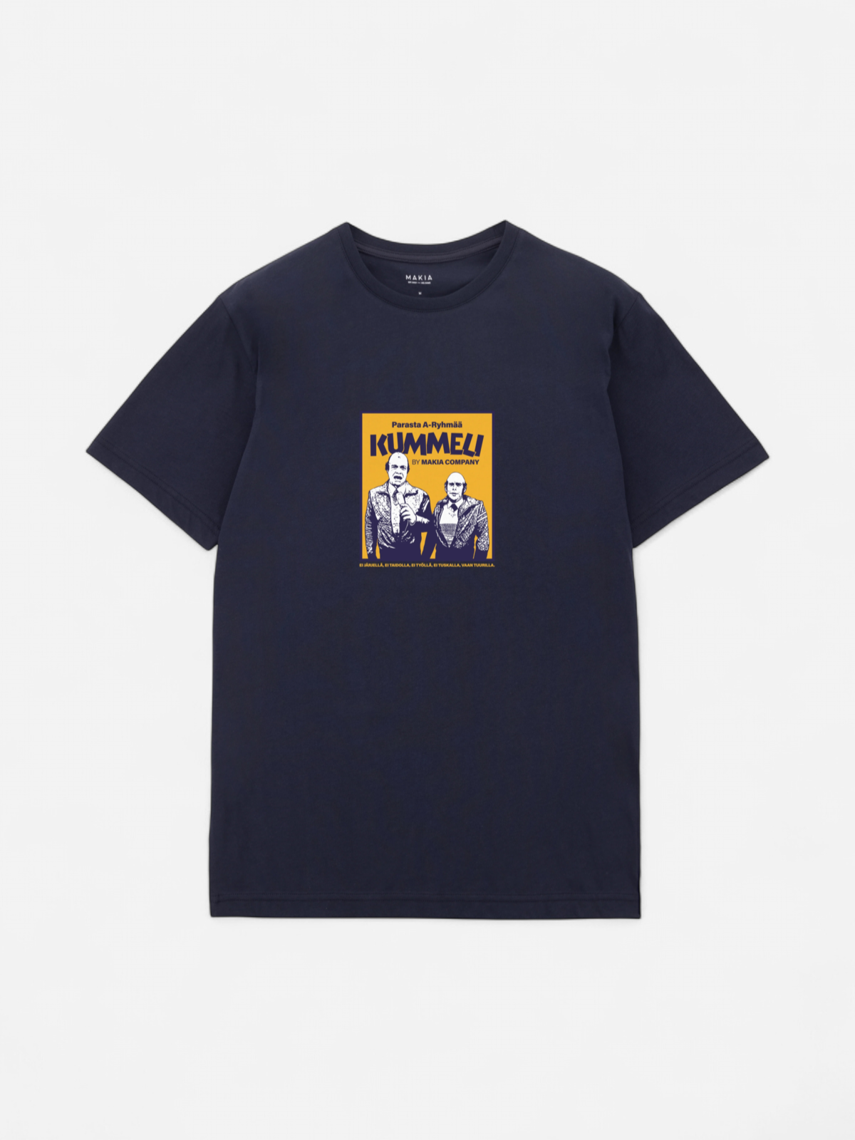Makia Kummeli A-Ryhmä T-shirt, tummansininen - Kekäle.fi