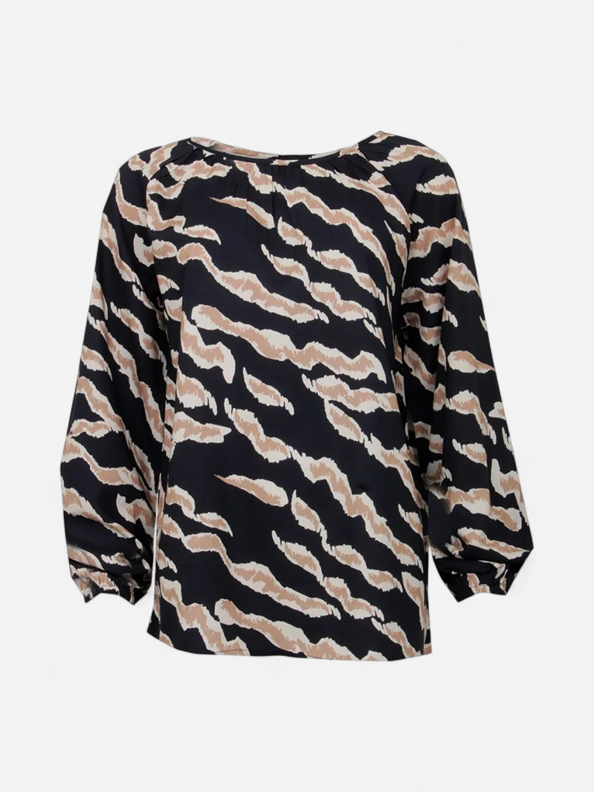S.T.I naisten pusero Kylie Blouse 70cm, musta kuosi - Kekäle.fi