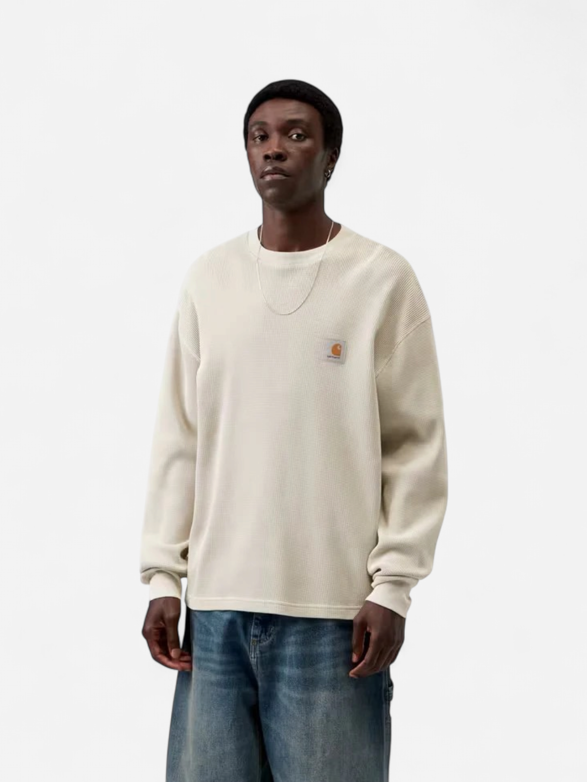L/S Vista Waffle T-Shirt LUONNONVALKOINEN - Kekäle.fi