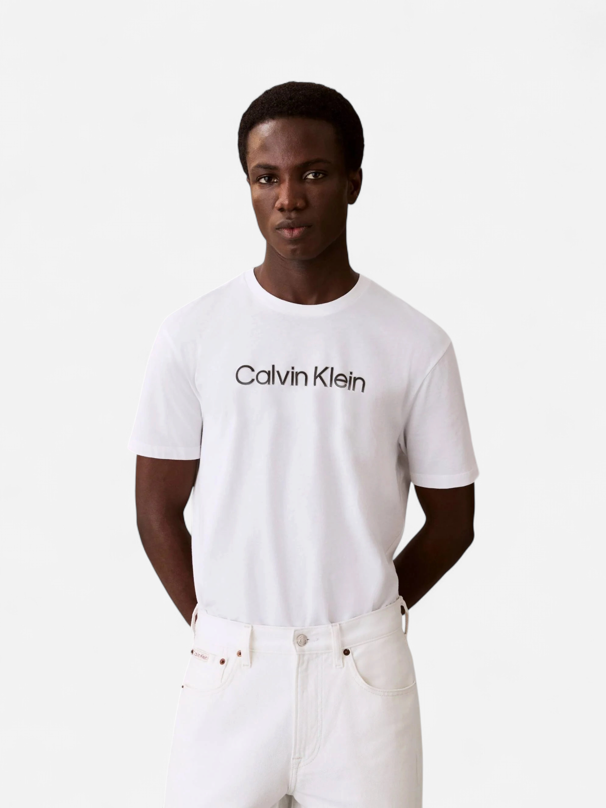 Calvin Klein Menswear miesten t-paita L30S EU Wholesale Sportswear Grap, valkoinen - Kekäle.fi