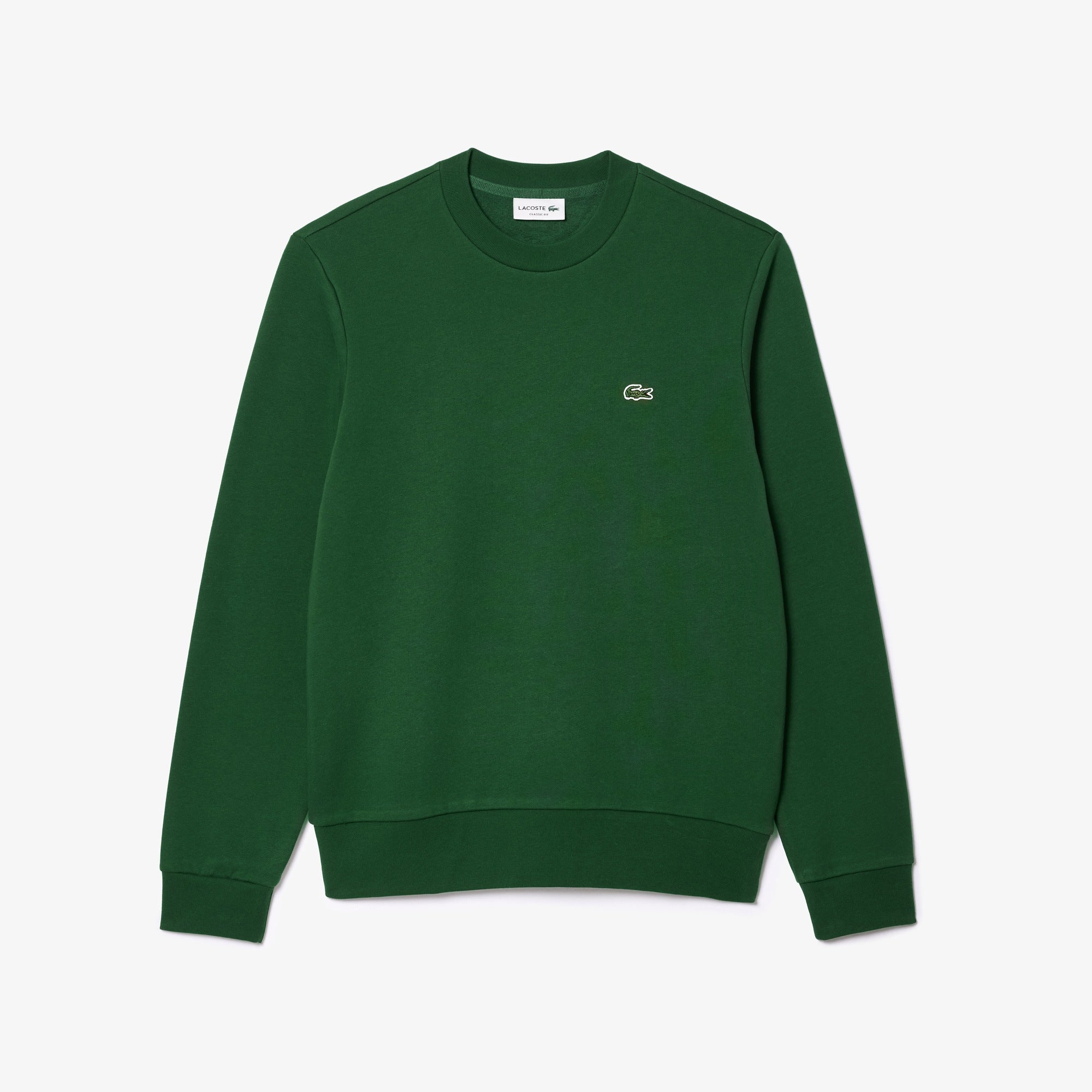 lacoste-miesten-collegepaita-brushed-cotton-fleex-jogger-sweatshirt-vihrea-3