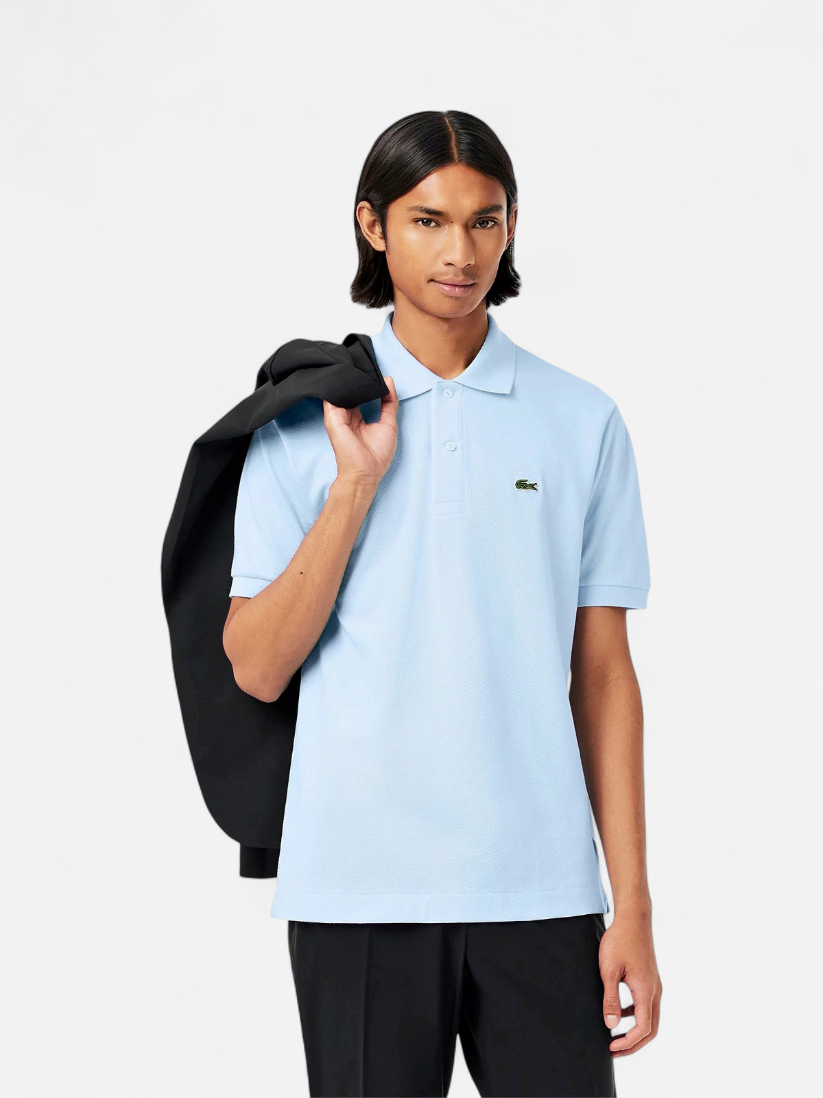 Lacoste Miesten Pikeepaita, ORIGINAL L1212 POLO NOS Vaaleansininen - Kekäle.fi