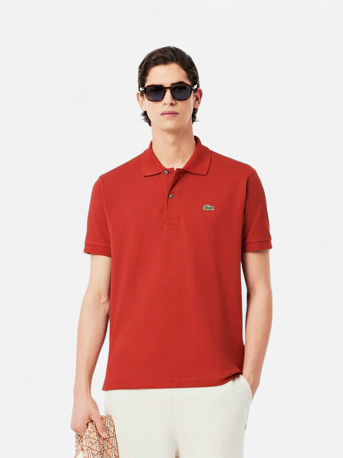 Lacoste Miesten Pikeepaita, ORIGINAL L1212 POLO Punainen - Kekäle.fi