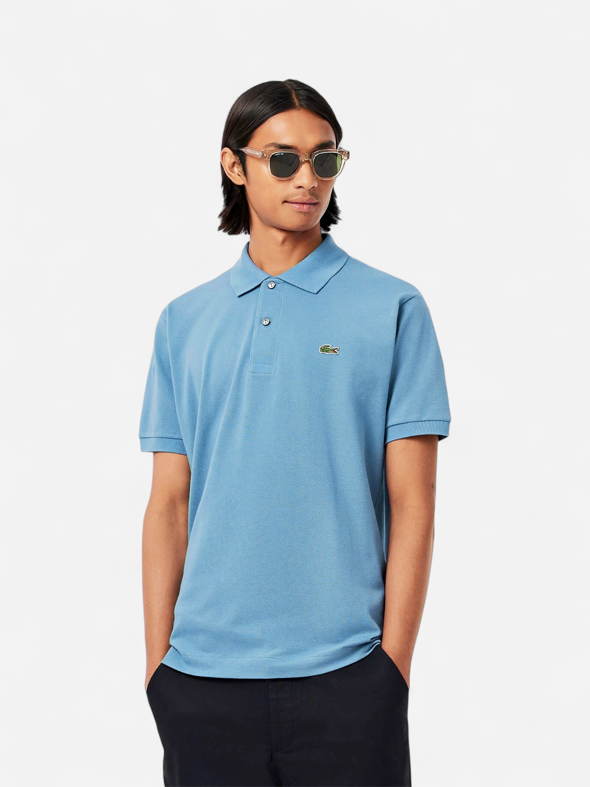 Lacoste Miesten Pikeepaita, ORIGINAL L1212 POLO Sininen - Kekäle.fi