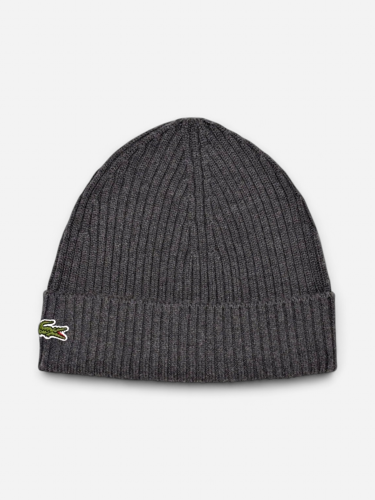 Lacoste miesten pipo, LACOSTE SOFT WOOL RIBBED BEANIE Harmaa - Kekäle.fi