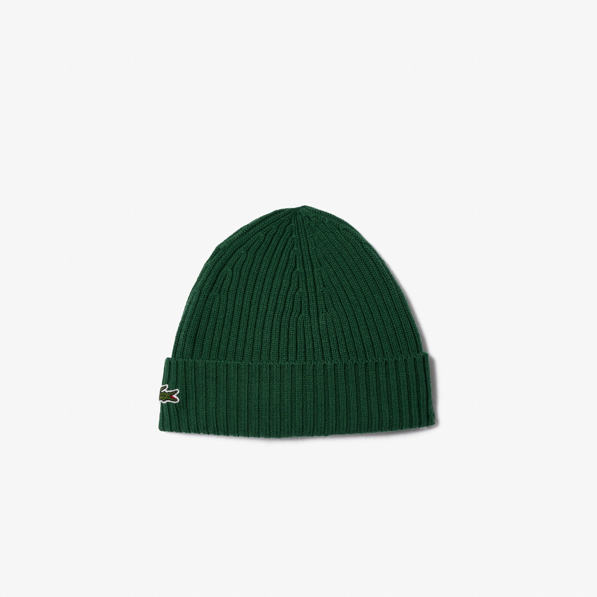 lacoste-miesten-pipo-lacoste-soft-wool-ribbed-beanie-vihrea-1